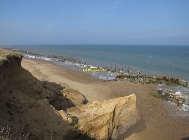 Photo 6"x4" Cliffs at Happisburgh Happisburgh c2017