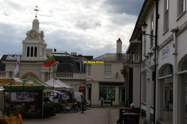Photo 6"x4" Saffron Walden: the marketplace Saffron Walden c2017 P1