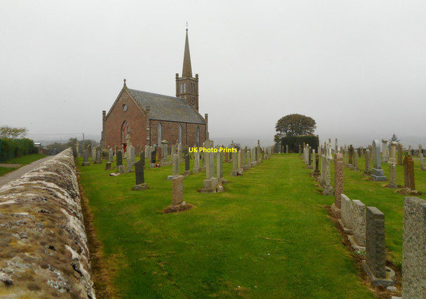 Photo 6"x4" St Cyrus Church St Cyrus c2017