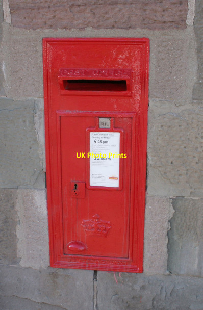 Photo 6"x4" Postbox, Meigle Post Office Meigle\/NO2844 c2017