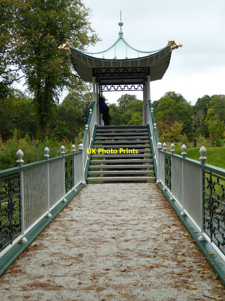 Photo 6"x4" Chinese Bridge, Dumfries House Estate Auchinleck\/NS5521 c2017