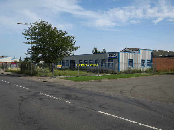 Photo 6"x4" KMP site, Hardwick Industrial Estate King's Lynn c2017