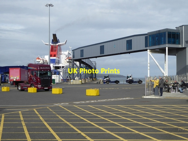 Photo 6"x4" Stena Ferry Port at Cairnryan Cairnryan c2017