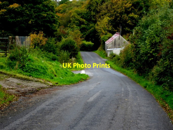 Photo 6"x4" Sloghan Road Drumquin c2017
