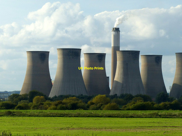 Photo 6"x4" Cottam Power Station Cottam\/SK8179 c2017
