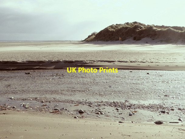 Photo 6"x4" Stream mouth at Termonfeckin Termonfeckin c2017
