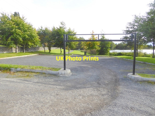 Photo 6"x4" Car park for Bailieborough Lough Bailieborough c2017