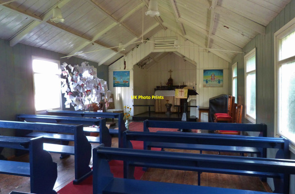 Photo 6"x4" Interior of St. Mary's church, Cadgwith on the Lizard peninsula, Cornwall Cadgwith c2017