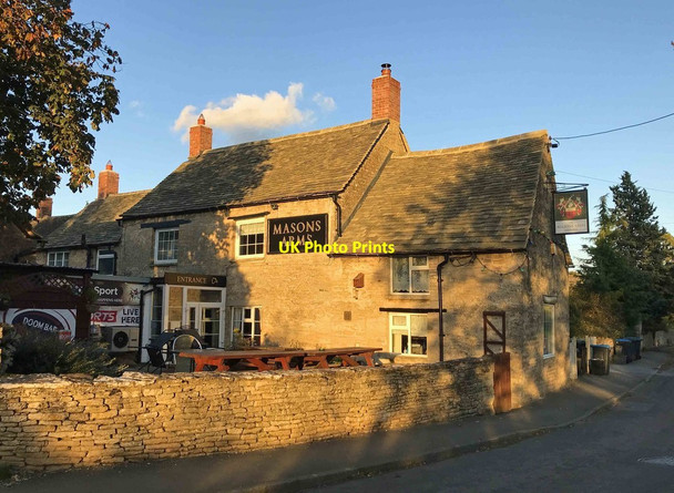 Photo 6"x4" Masons Arms (1), Burford Road, Brize Norton, Oxon Carterton\/SP2806 c2017