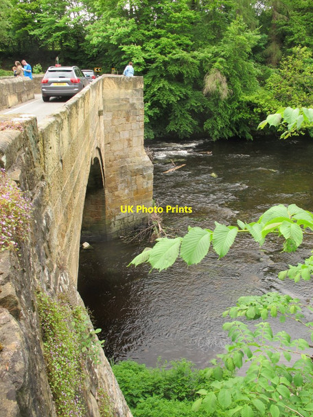 Photo 6"x4" The river Dee at Pont Cysylltau Garth Trevor c2017