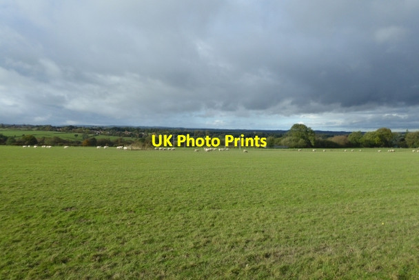 Photo 6"x4" Across farmland near Cornwall Road Harrogate c2017