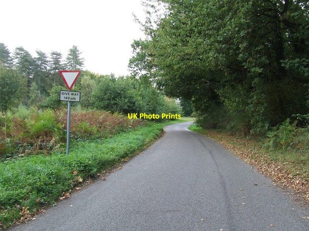 Photo 6"x4" Warning Sign Cranwich c2017