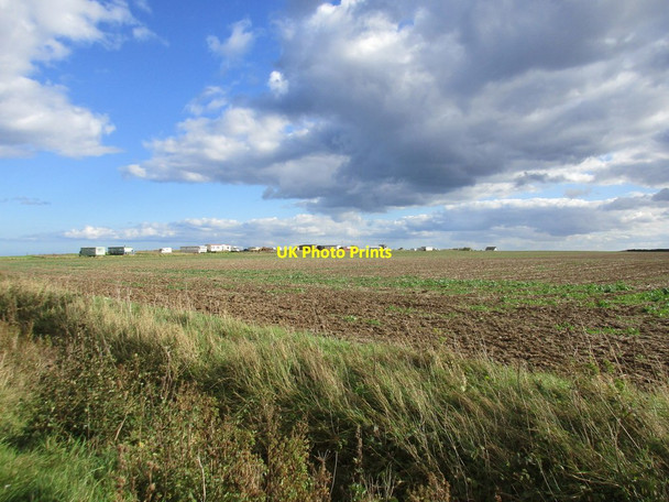 Photo 6"x4" View towards the clifftop Skipsea Brough c2017