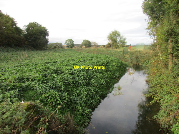 Photo 6"x4" Drain at Barfhill Bridge Gransmoor c2017