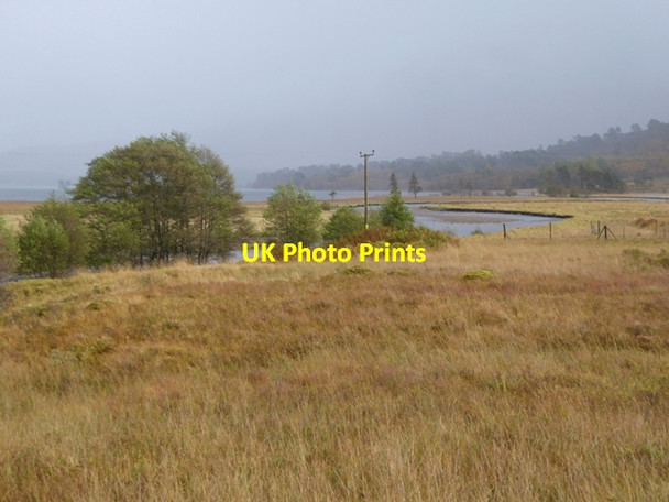 Photo 6"x4" Abhainn Shira and Loch Tulla Bridge of Orchy c2017