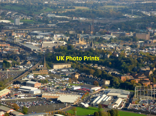 Photo 6"x4" Paisley from the air Paisley c2017