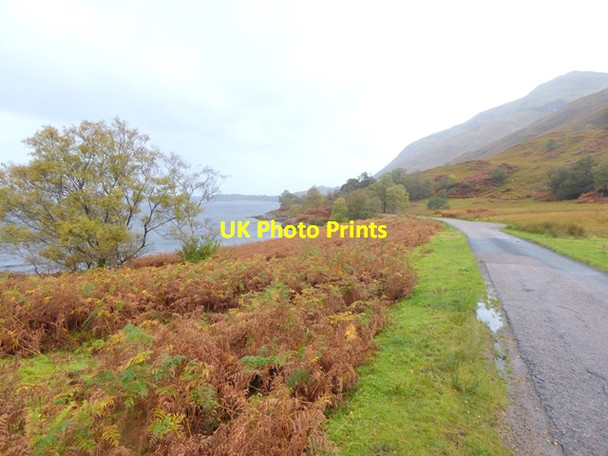 Photo 6"x4" The A861 near Rubha Dearg Inchree c2017