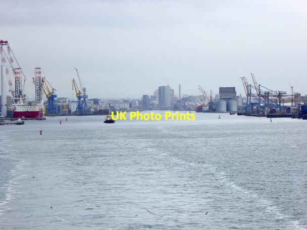 Photo 6"x4" Belfast Waterfront Holywood\/J3979 c2017