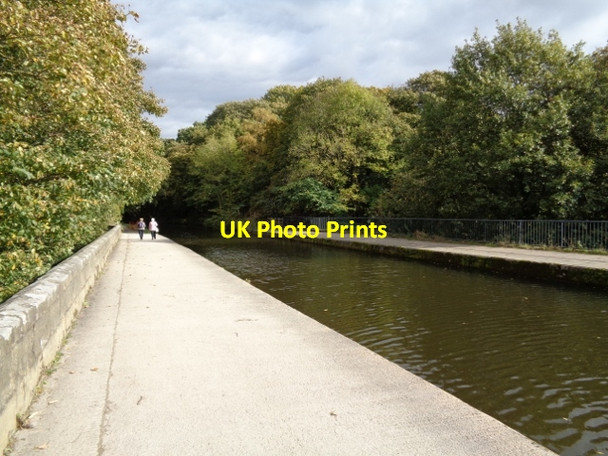 Photo 6"x4" Dowley Gap Aqueduct Bingley\/SE1139 c2017 P1