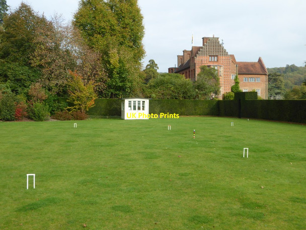 Photo 6"x4" Croquet lawn at Chartwell French Street c2017