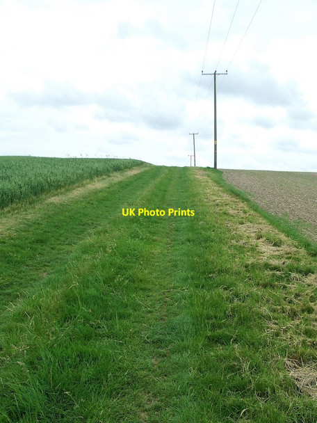 Photo 6"x4" Looking South Flint Cross c2017