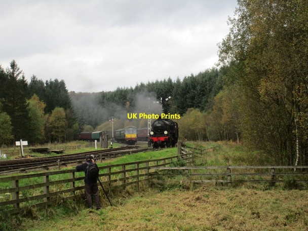 Photo 6"x4" Coming round the bend Newton-on-Rawcliffe c2017