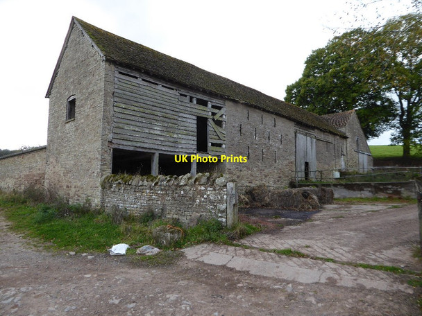 Photo 6"x4" Barn at Hill House Farm Bromyard Downs c2017