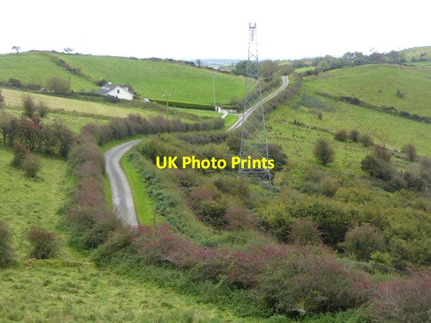 Photo 6"x4" Country lane at Coppanagh Teevurcher c2017