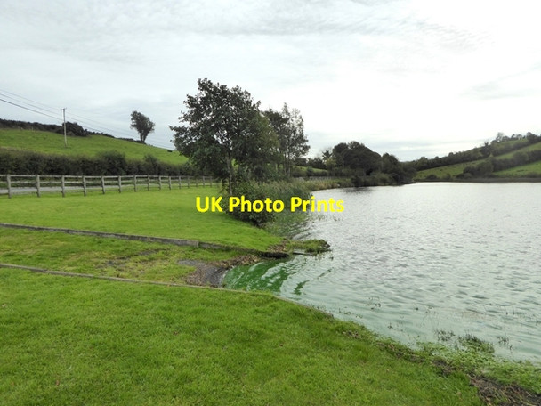 Photo 6"x4" Eastern end of Annagheirin Lough Glasleck c2017 P1