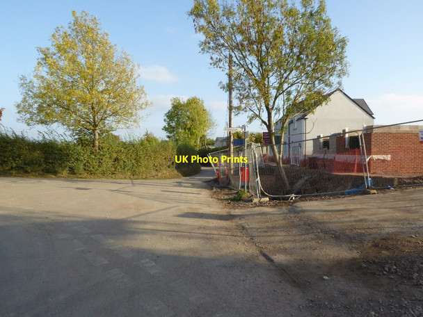 Photo 6"x4" The Newlands building site Twyning Green c2017