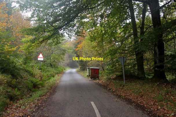 Photo 6"x4" Road to Little Glenshee Methven c2017