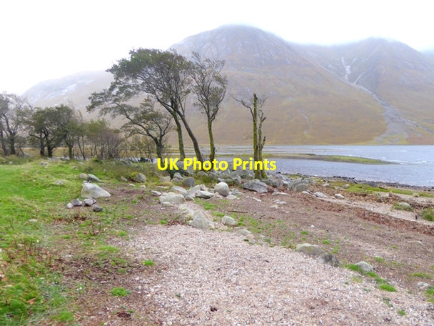 Photo 6"x4" Loch Etive shore Gualachulain c2017