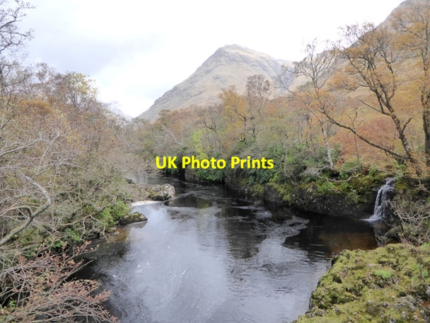 Photo 6"x4" River Etive Coiletir c2017