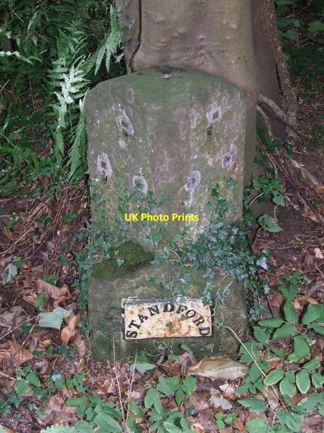 Photo 6"x4" Old Milestone Pickstock c2017