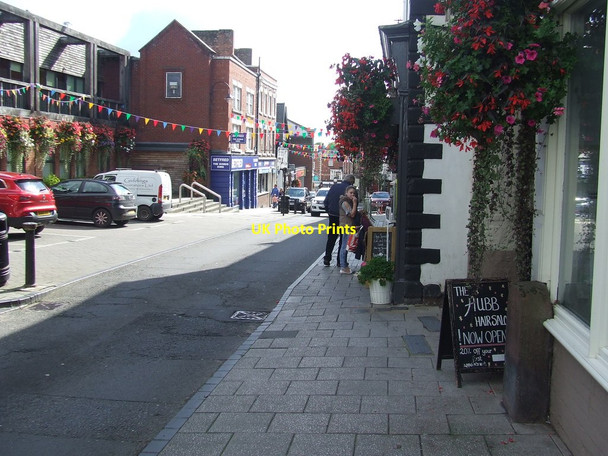 Photo 6"x4" Old Milestone Whitchurch\/SJ5441 c2017 P3