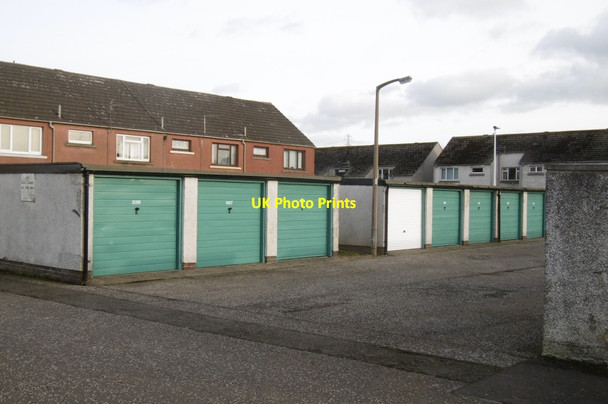 Photo 6"x4" Garages off Spey Court, Grangemouth Grangemouth c2017