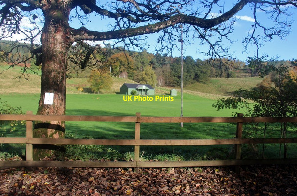 Photo 6"x4" Park at Comrie Golf Course Comrie\/NN7722 c2017