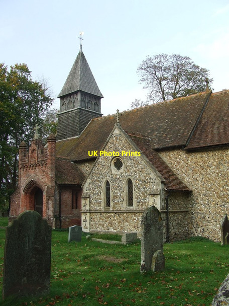 Photo 6"x4" St Mary's Meesden Meesden c2017
