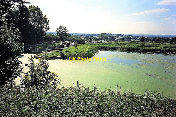 Photo 6"x4" Caen Hill Locks Devizes c1991