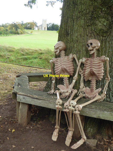 Photo 6"x4" Halloween in Croome Park High Green\/SO8745 c2017