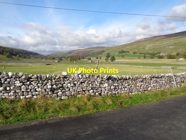 Photo 6"x4" Dry stone walling, Littondale Arncliffe c2017