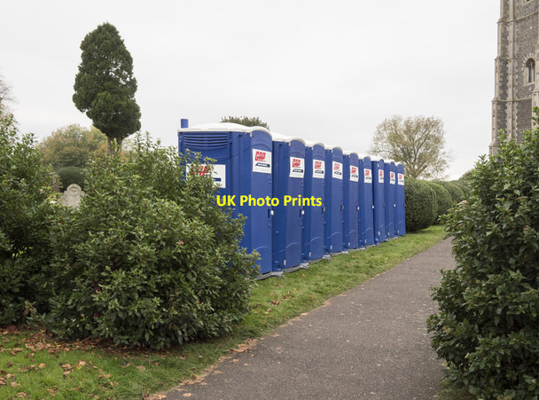 Photo 6"x4" St Peter & St Paul, Lavenham - Churchyard Lavenham c2017