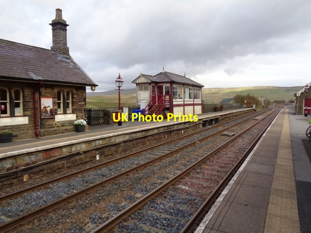 Photo 6"x4" Garsdale Station Garsdale Head c2017