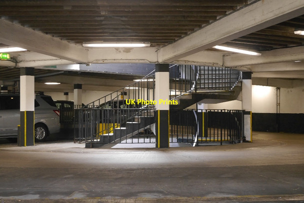 Photo 6"x4" Car park, Castle Terrace Dean\/NT2474 c2017