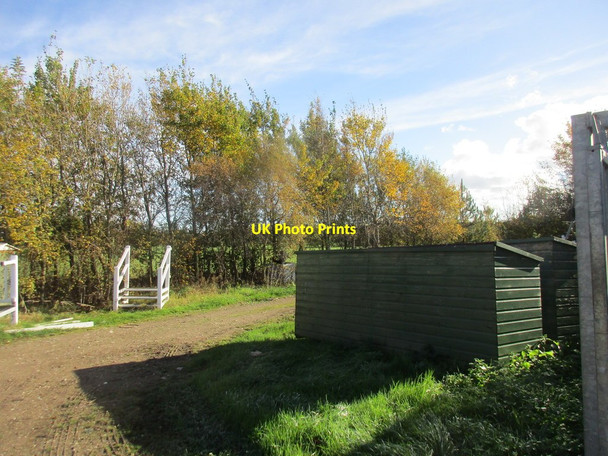 Photo 6"x4" Maintenance depot Skipsea Brough c2017