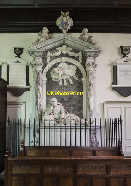 Photo 6"x4" St Mary, Brent Eleigh - Monument Brent Eleigh c2017
