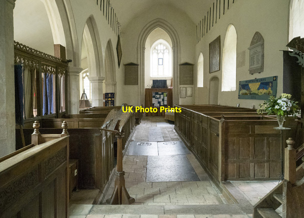 Photo 6"x4" St Mary, Brent Eleigh - West end Brent Eleigh c2017