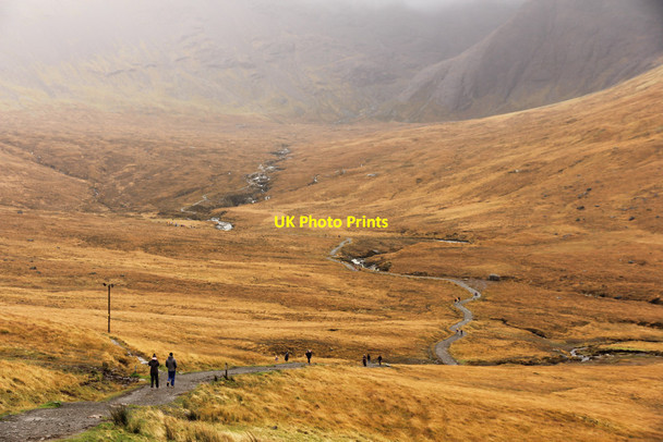 Photo 6"x4" Glen Brittle Beinn a' Bhr\u00e0ghad c2017