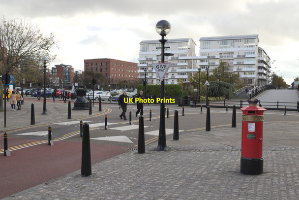 Photo 6"x4" Salthouse Quay junction with Gower Street Toxteth c2017