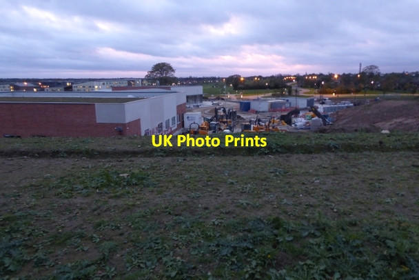 Photo 6"x4" Health Centre construction Heslington c2017